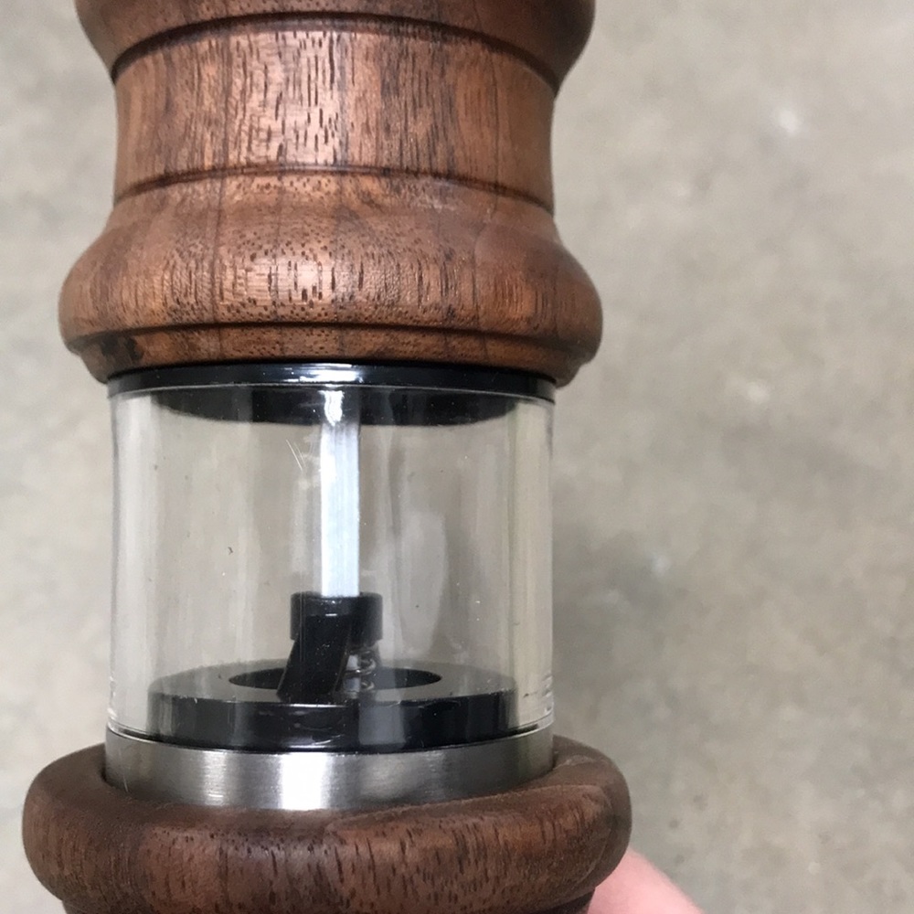 Handmade Salt/Pepper Grinder.  6 1/4” tall.  Walnut. - Picture 5 of 5
